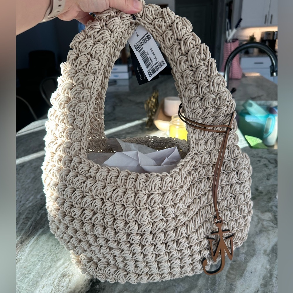 NWT | JW Anderson Large Popcorn Basket Bag - Picture 6 of 8